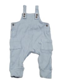Světlemodré žebrované laclové tepláky s kapsami zn. Primark