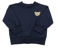 Tmavomodrá mikina s medvědem 