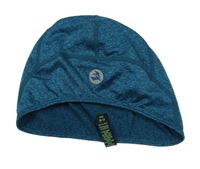 Petrolejová melírovaná sportovní čepice 