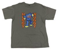 Tmavošedé tričko s příšerkou 