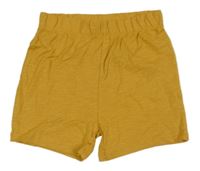 Okrové bavlněné kraťasy Primark