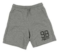 Šedé teplákové kraťasy s číslem H&M