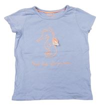 Světlemodré tričko s mořským koníkem M&S