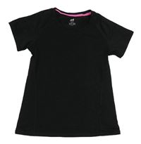 Černé sportovní tričko H&M