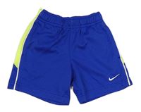 Tmavomodré sportovní kraťasy s logem Nike