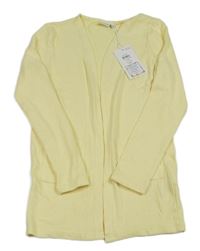 Světložlutý svetrový cardigan Name it