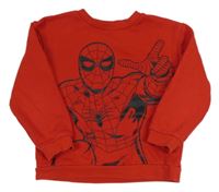 Červená mikina se Spidermanem H&M