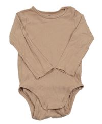 Růžové žebrované body H&M