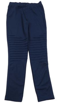 Tmavomodré tregíny se žebrováním Y.F.K.