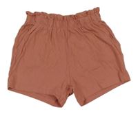 Starorůžové bavlněné kraťasy Lupilu