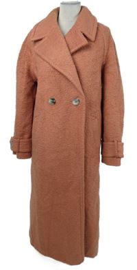 Dámský starorůžový buklé kabát River Island 