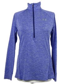 Dámská fialová melírovaná funkční mikina Under Armour 