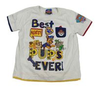 Bílé tričko s Paw Patrol George