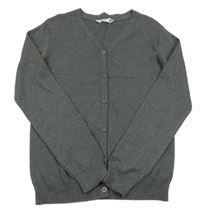 Šedý propínací svetr John Lewis