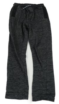 Černo-bílé melírované tepláky Y.F.K.