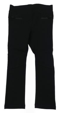 Černé legíny se zipy C&A