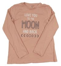 Růžové pyžamové triko Manguun vel.176