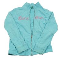 Světlemodrá propínací mikina Benetton