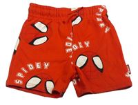 Červené teplákové kraťasy se Spider-manem George 