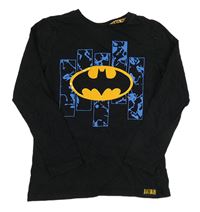 Černé triko s Batmanem George 