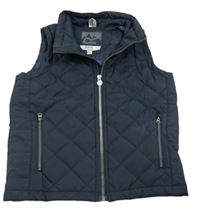 Tmavomodrá funkční šusťáková prošívaná zateplená vesta Regatta 