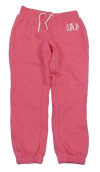 Růžové tepláky s logem GAP