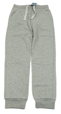 Nové - Šedé melírované tepláky Pepperts 