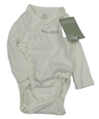 Nové - Bílé zavinovací body s nápisem H&M