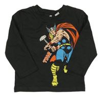 Tmavošedé triko s Thorem H&M