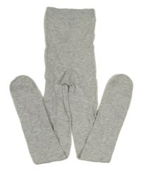 Světlešedé melírované punčocháče PRIMARK