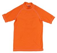Křiklavě oranžové UV tričko Next