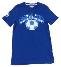 Tmavomodré tričko s míčem - Scotland F&F