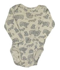 Smetanové body se zvířaty H&M