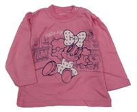 Růžová mikina se psem