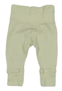 Zelenkavé žebrované lehké tepláky M&S