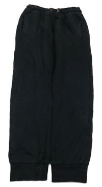 Černé slim tepláky Next