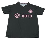 Černý fotbalový dres - Messi - Miami