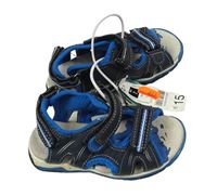 Nové - Tmavomodro-modré sandály Dunnes vel. 24