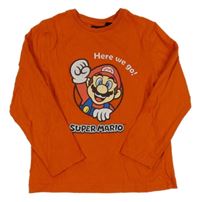 Červené triko s Mariem Primark