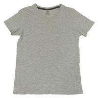 Šedé melírované tričko H&M