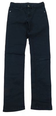 Tmavomodré skinny rifle