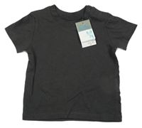 Nové - tmavošedé tričko Primark