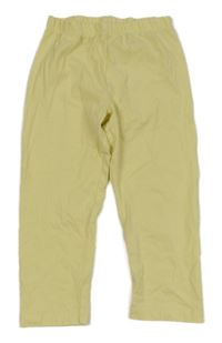 Žluté crop legíny H&M