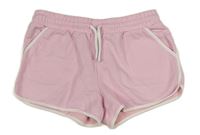 Světlerůžové teplákové kraťasy Primark