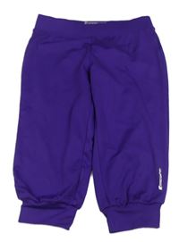 Fialové sportovní crop tepláky Energetics 
