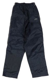 Tmavomodré šusťákové kalhoty Umbro