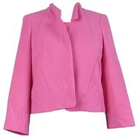 Dámský růžový sakový crop cardigán zn. Topshop 