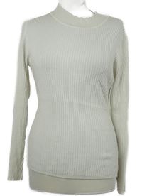 Dámský smetanový žebrovaný svetr Primark 