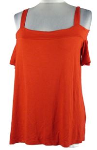 Dámská červená haenka s volnými rameny F&F