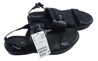 Dámské černé páskové sandály na platformě H&M vel. 39